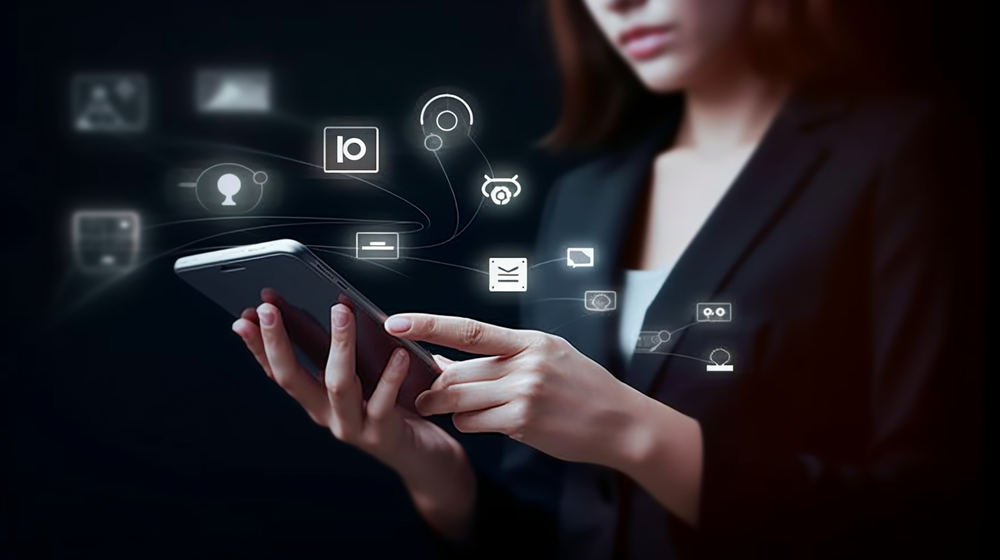 5G时代的融合与嬗变 互联网科技、工业智能与粒子线条的艺术交响